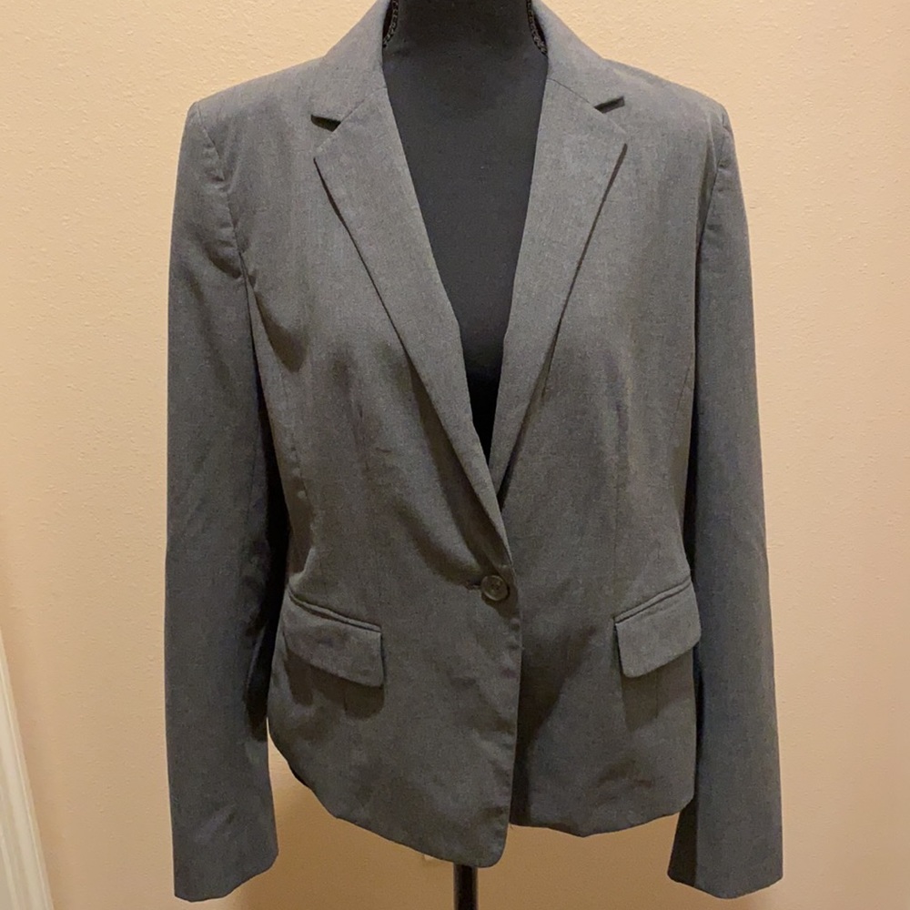 Ann Taylor Factory Women’s dress professional jacket gray